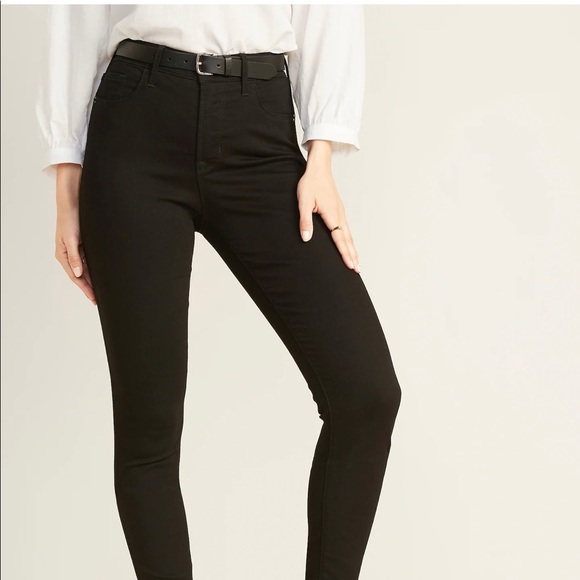 NWT Old Navy Rockstar Super Skinny High Rise Jeans - Picture 1 of 5